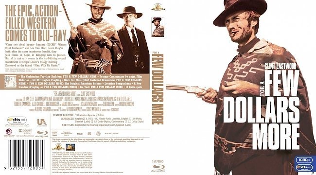 dvd cover For A Few Dollars More