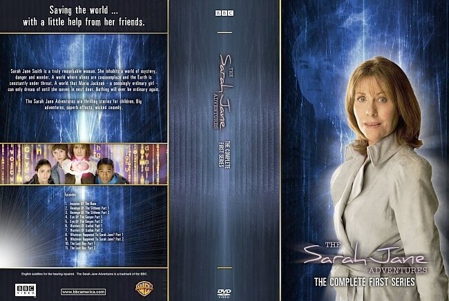 dvd cover The Sarah Jane Adventures Series 1