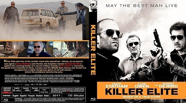 dvd cover Killer Elite 2011 BD