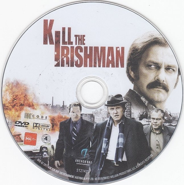 dvd cover Kill The Irishman (2011) R4