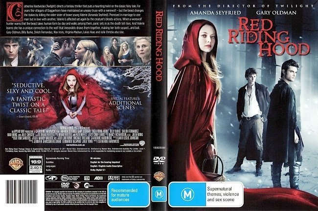 dvd cover Red Riding Hood (2011) WS R4
