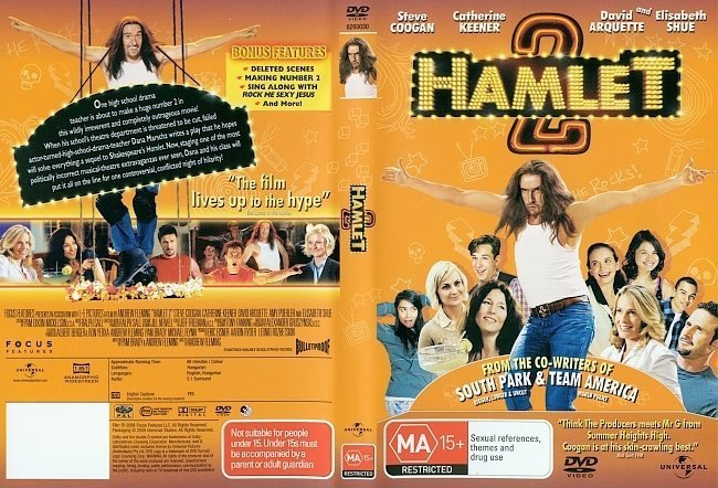dvd cover Hamlet 2 (2009) R4