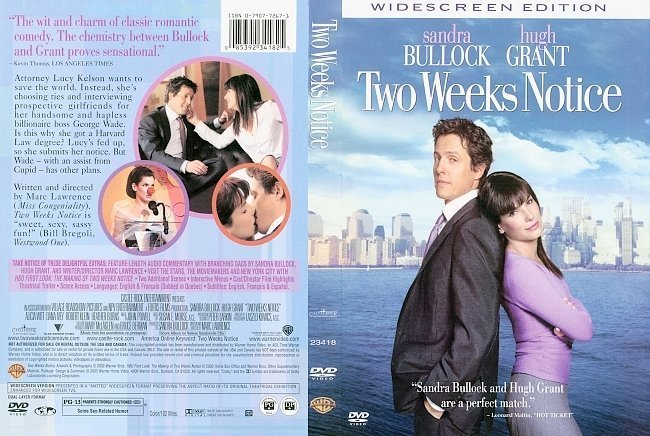 Two Weeks Notice (2002) WS R1 