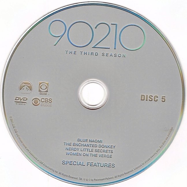 dvd cover 90210: Season 3 (2010) WS R1