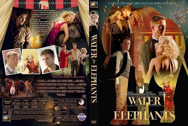 dvd cover Water for Elephants