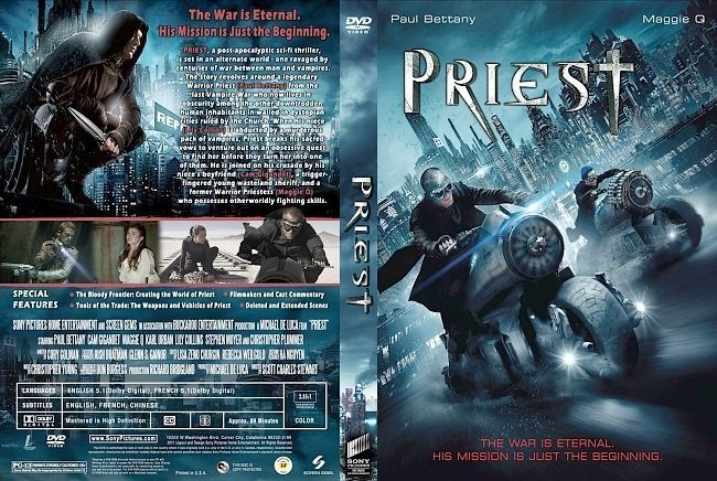 dvd cover Priest