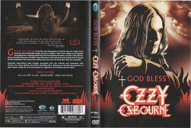 dvd cover Ozzy Osbourne - God Bless (2011) | Music Dvd
