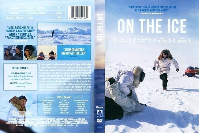 dvd cover On The Ice