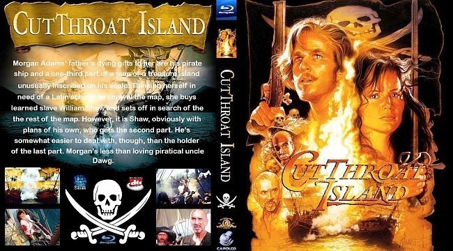 dvd cover Cutthroat Island