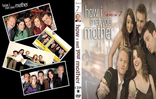 dvd cover How I Met Your Mother: Season 7 (2011) R1 CUSTOM
