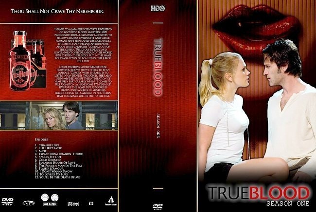 dvd cover True Blood Season 1
