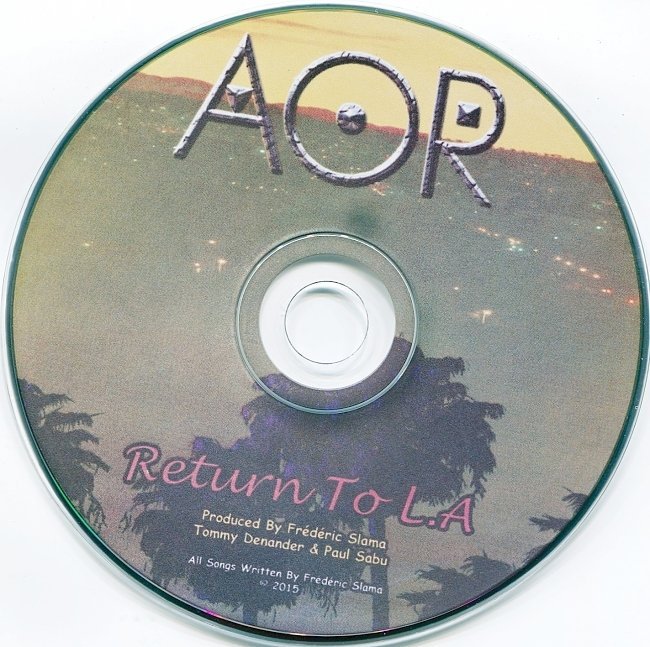 dvd cover AOR - Return To L.A.