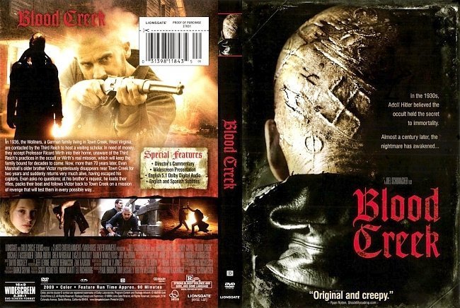 dvd cover Blood Creek