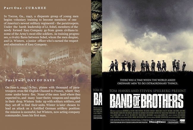 dvd cover Band of Brothers Collection Set 6 s Disc 01 Carahee, Day of