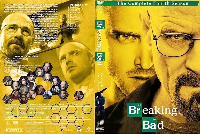 dvd cover Breaking Bad: Season 3-4 Front s