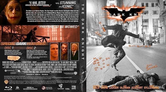 The Dark Knight Blu ray  3 