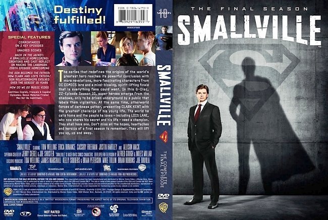 dvd cover Smallville Season 10 2