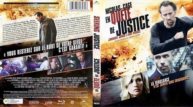 dvd cover En Qu te de Justice Seeking Justice Canadian
