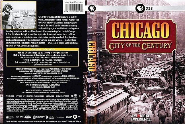 dvd cover Chicago City Of The Century