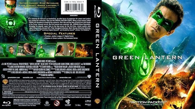 dvd cover Green Lantern