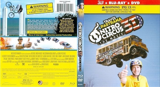 dvd cover Nitro Circus 3D: The Movie R1