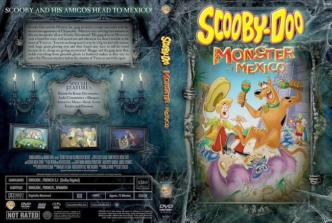 dvd cover Scooby Doo Monster Of Mexico