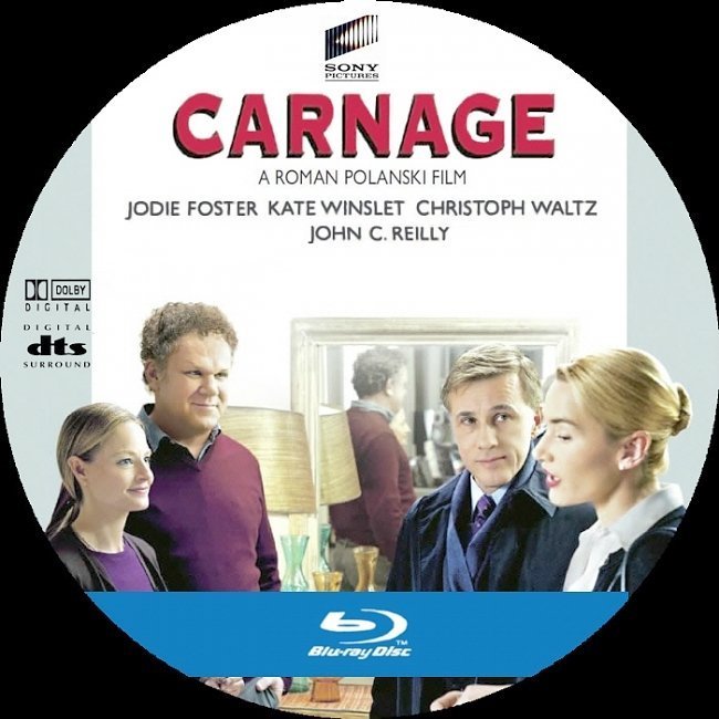dvd cover Carnage (2011)