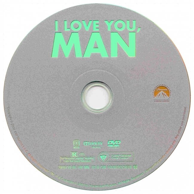 dvd cover I Love You, Man (2009) WS R1