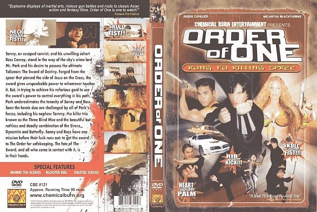 dvd cover Order of One (2006) R0