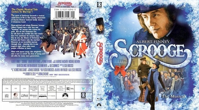 dvd cover Scrooge