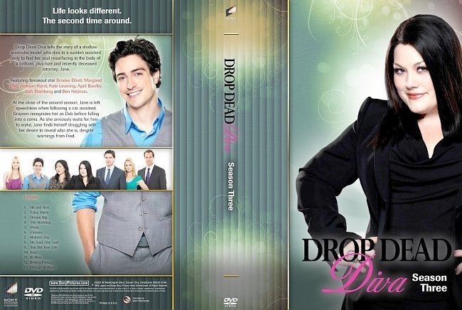 dvd cover Drop Dead Diva Season 3