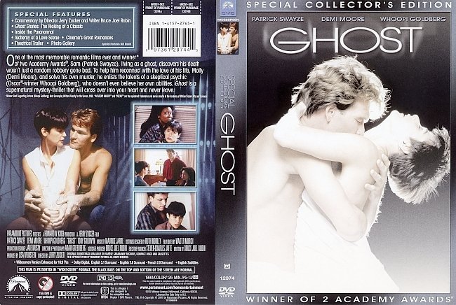 dvd cover Ghost (1990) CE WS R1