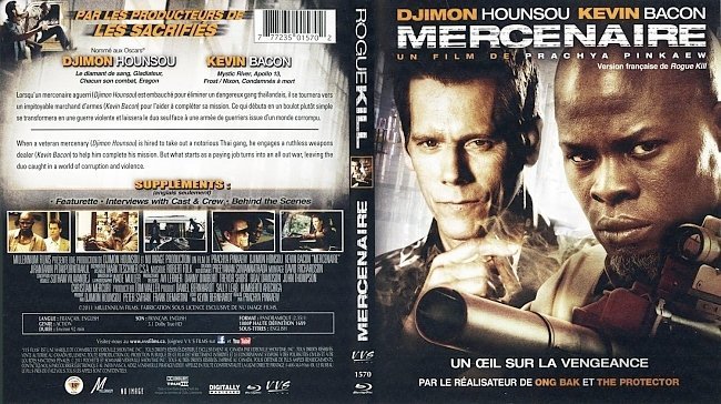 dvd cover Mercenaire Rogue Kill