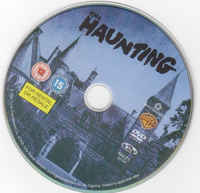 dvd cover The Haunting (1963) WS R2