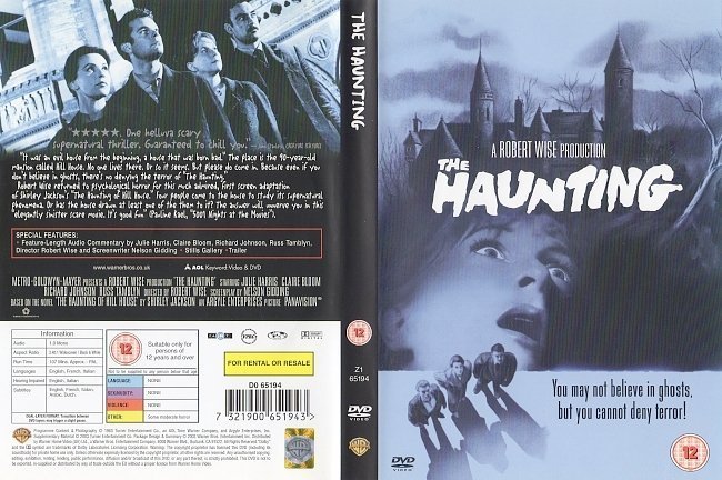 dvd cover The Haunting (1963) WS R2
