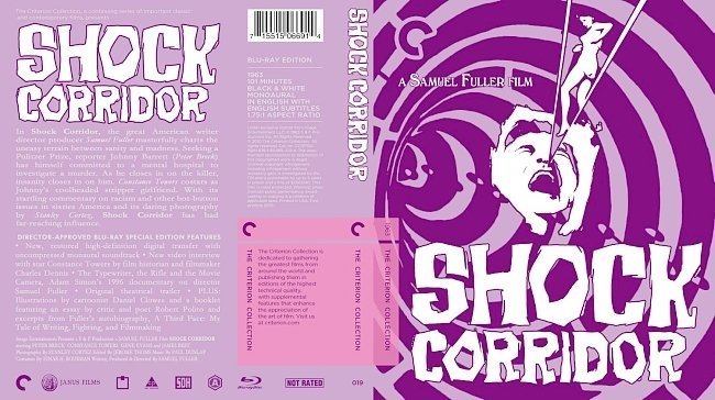 dvd cover Shock Corridor