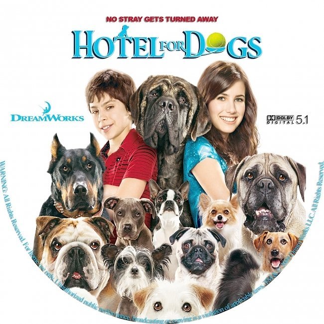 dvd cover Hotel For Dogs (2009) R1