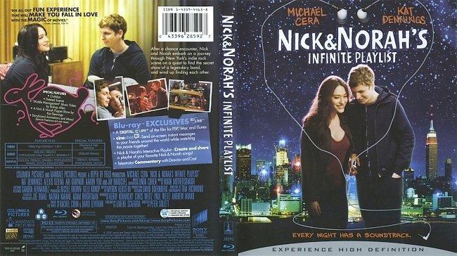 dvd cover Nick And Norah's Infinite Playlist