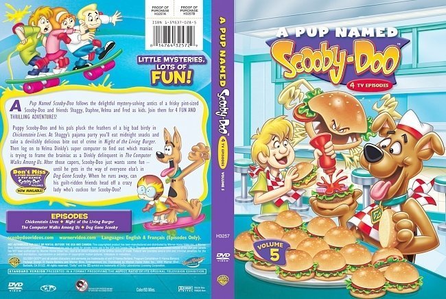 dvd cover A Pup Named Scooby Doo Vol 5