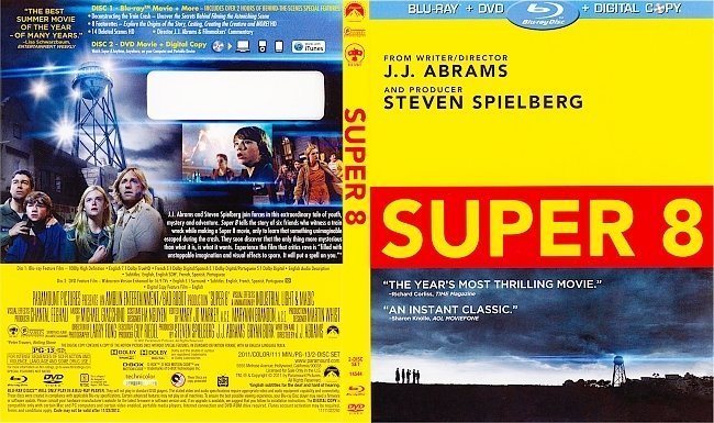 dvd cover Super 8 (2011)