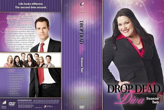 dvd cover Drop Dead Diva Season 2