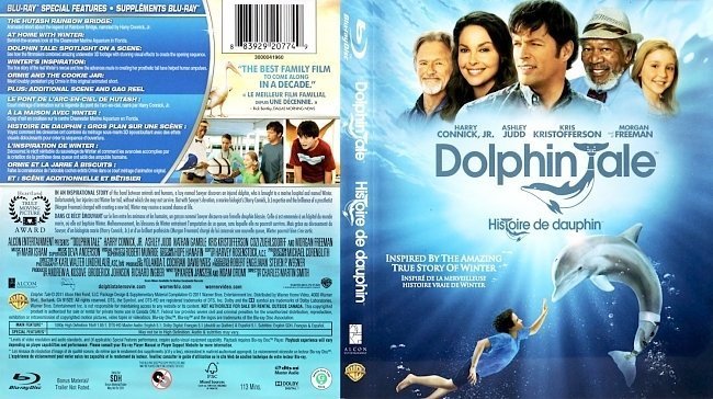 dvd cover Dolphin Tale Histoire De Dauphin