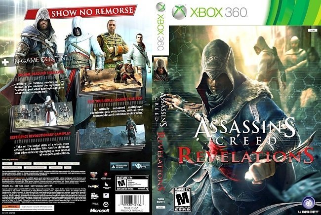 dvd cover Assassin's Creed: Revelations