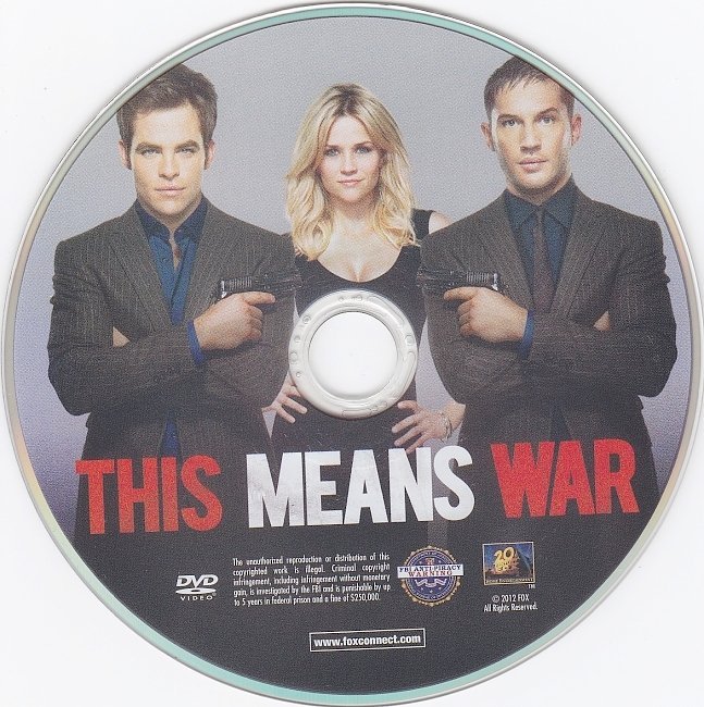 dvd cover This Means War WS R1