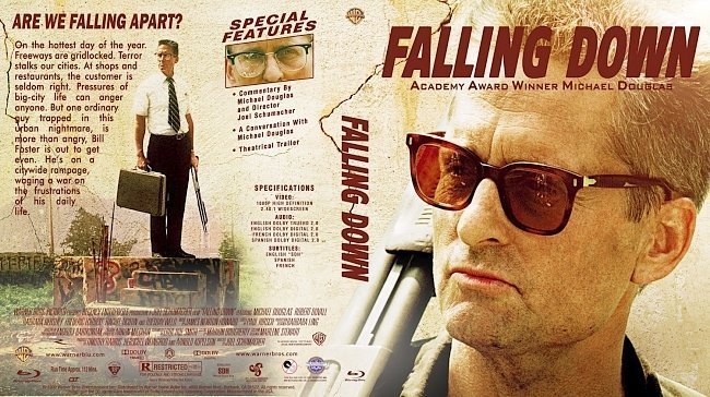 dvd cover Falling Down