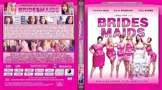 dvd cover Bridesmaids