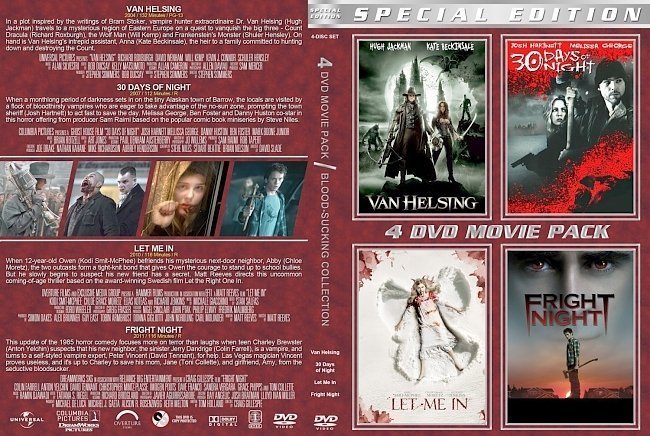 dvd cover Vampire Collection