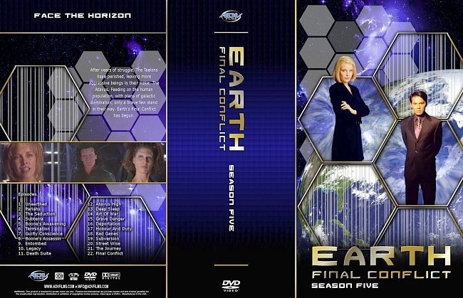dvd cover Earth Final Conflict Season 5