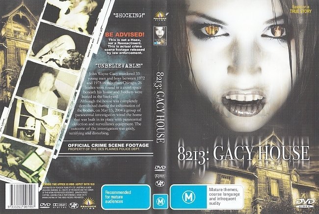 dvd cover 8213: Gacy House (2010) R4