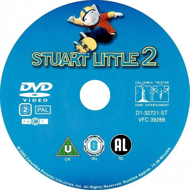 dvd cover Stuart Little 2 (2002) WS R2